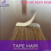 100% remy indian human hair extension tape wholesale peice