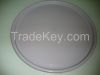 16&quot; ROUND  RUBBER BLACK NON SLIP SERVING DRINK WAITERS TRAY High Quality Buffet Serving Tray