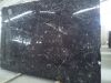 China Black and White Flower Marble tiles slabs quarry