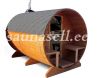 Barrel sauna