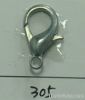 item 305 heart shape zinc alloy lobster clasp for fashion accessories