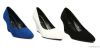 Pointed high-heeled wedge suede buckles women's shoes