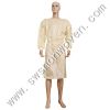 protective coverall, disposable surgical gown, disposable lab coat, disposable sauna gown
