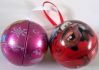 high quality promotional colorful iron christmas ball wholesale
