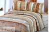 Printed quilt bedding