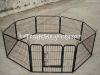 8 panels large square tube iron heavy duty dog cage