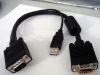 OEM  KVM cable with DVI/VGA/USB/PS2/3.5mm