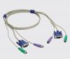 OEM  KVM cable with DVI/VGA/USB/PS2/3.5mm