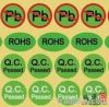 anti-counterfeiting stickers/lables