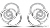2013 Fashion Silver Earrings for Women/CZ Stud Earrings/Earring