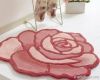 Romatic Rose Flower Handtufted Acrylic Carpet