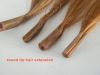 keratin/bonded human hair extensions