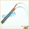 Split sheath cartridge heater element