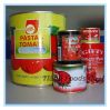 210*48tin Canned Organic Tomato Paste  