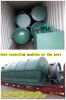 tyre oil refinery machine turn waste tyre plastic to fuel oil