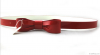 new style fashion woman belt PU imitation leather shinning bowknot