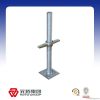 Pre-galvanized/painted steel screw solid/hollow base jack