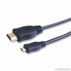 Micro HDMI to HDMI Cable High Speed Gold Plated