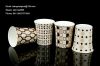 china white ceramic mug/ceramic coffee mug with flower manufacturer 