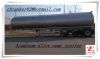 3 axle kerosene aluminum tank truck with CCC/ISO certificate