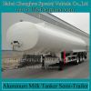 3 axle kerosene aluminum tank truck with CCC/ISO certificate