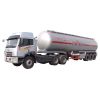 Stainless steel tank semi trailer loading water/petrol/gasoline