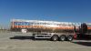 Aluminum tank semi trailer with 3 axle for transporting fuel/petrol