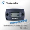 Digital Waterproof Induction Motorcycle Hour Meter For Gasoline Engine 2/4 Stroke