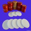 Physical foaming plastics sealing liner