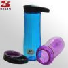 550ml PCTG plastic water bottle with straw, BPA free, FDA