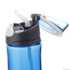 550ml PCTG plastic water bottle with straw, BPA free, FDA