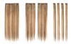 Hair wefts with clip-o...