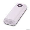 WHIT POWER BANK EXTERNAL BATTERY CHARGER FOR IPHONE 5 4/4s SAMSUNG HTC