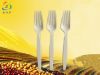 high quality biodegradable disposable cutlery fork:XYFC-06