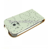 Maple leaf flower leather case for sumsung galaxy s3 mini