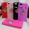 diamond crown silicone phone case for iphone 5g