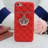 diamond crown silicone phone case for iphone 5g