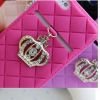 diamond crown silicone phone case for iphone 5g