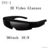 98inch virtual screen 3d video glasses, 3d format is side by side