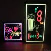 2013 new invention acrylic led menu board for advertising