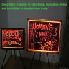 2013 hot selling led writing board for cafes/restaurants advertising