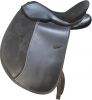 Genuine imported leather General purpose horse saddle with rust proof fitting and green padding