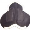 Genuine imported neoprene and mink bareback saddle pad black 1 to 2 inch HD foam filling