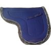 Genuine imported material Burgundy mink jumping saddle pad for horse with Girth and surcingle