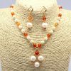 pearl necklace set