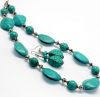 Turquoise stone necklace sets