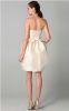 Knee-length Sweetheart Strapless bridesmaid Dress