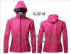 2013 ladies branded softshell light jackets with hoody