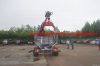 log trailer with crane/timber crane trailer