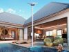 UFO Shape Solar Led Plaza light with landscape Led Light ELS-30RC  ACMESHINE